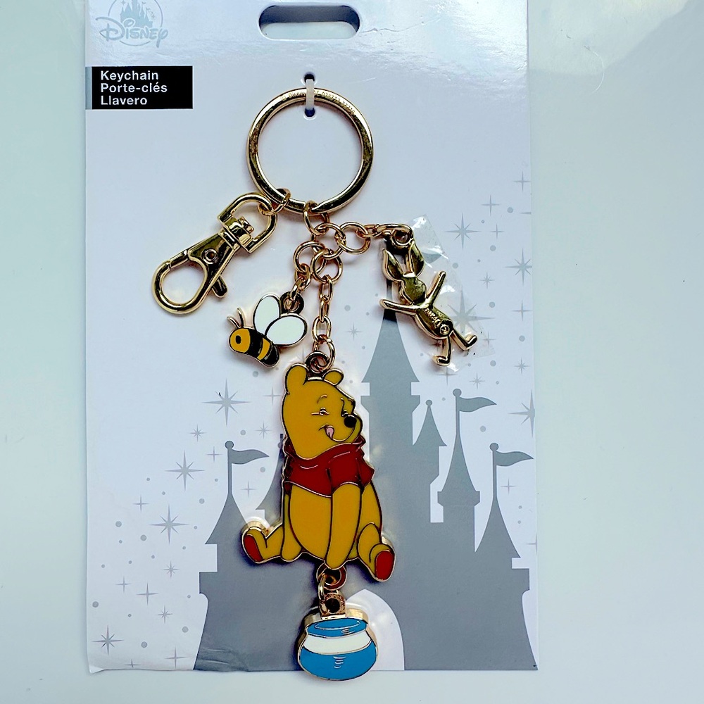 Disney Parks Winnie the Pooh keychain- brand new with tags